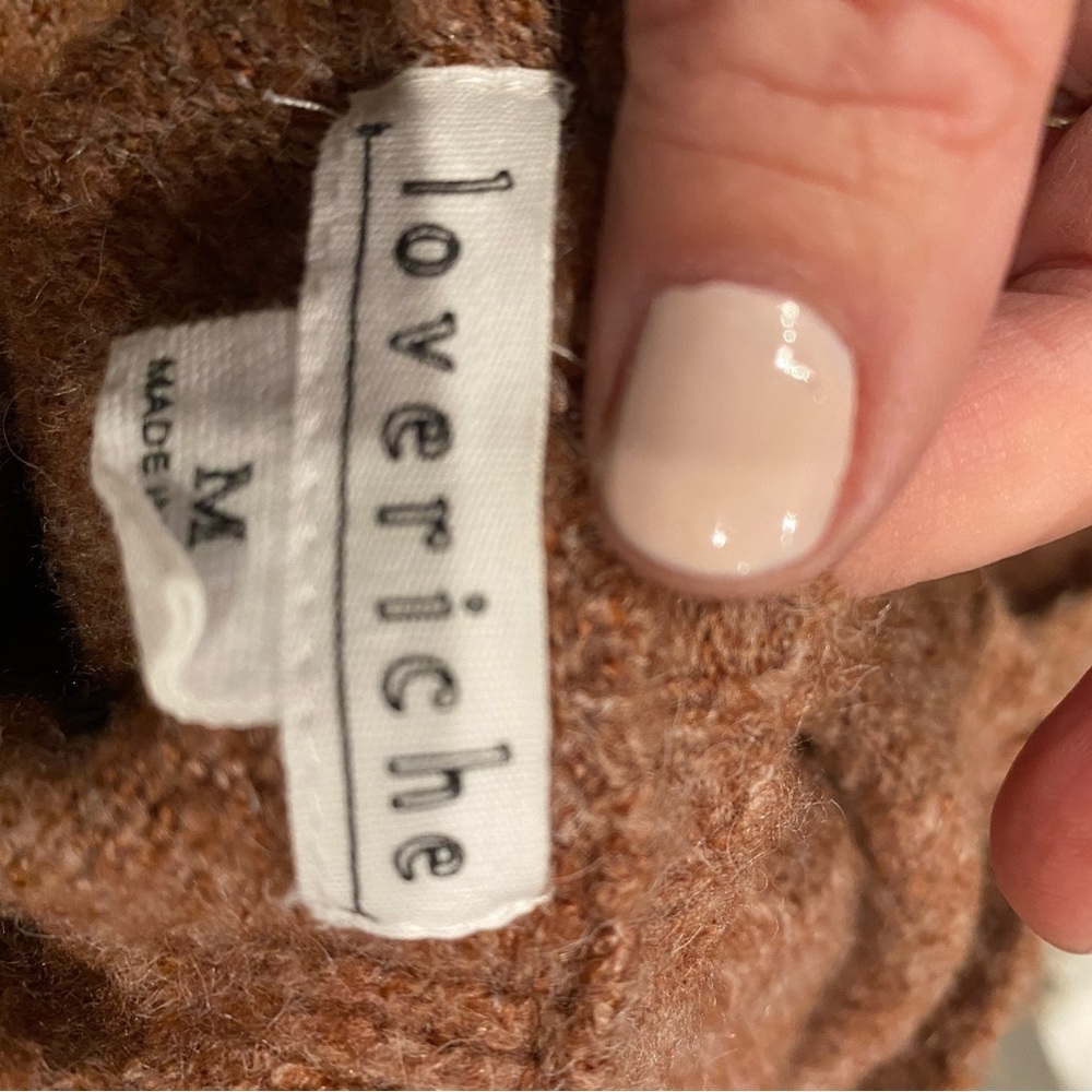 OPEN BACK SWEATER - Picture 4 of 4